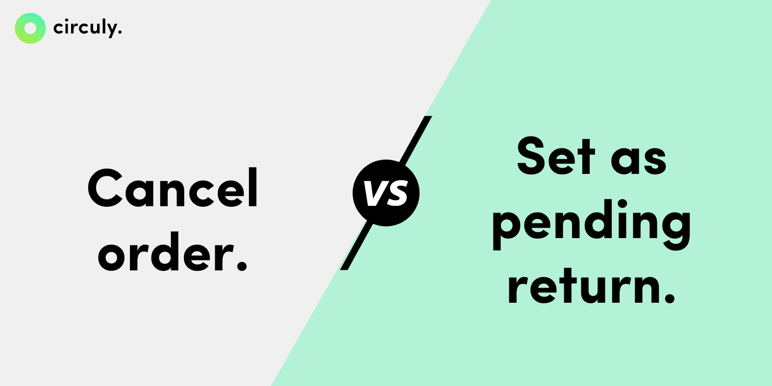 circuly knowledge loop The difference between “cancel order” and “set